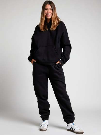 Basic Crop Hoodie