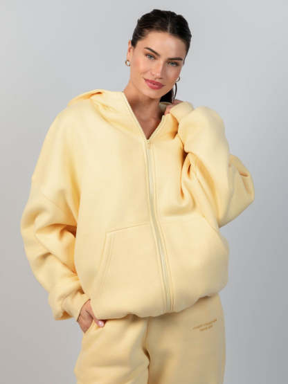 Pastel Zip Hoodie