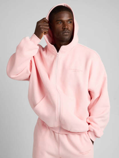 Pastel Zip Hoodie