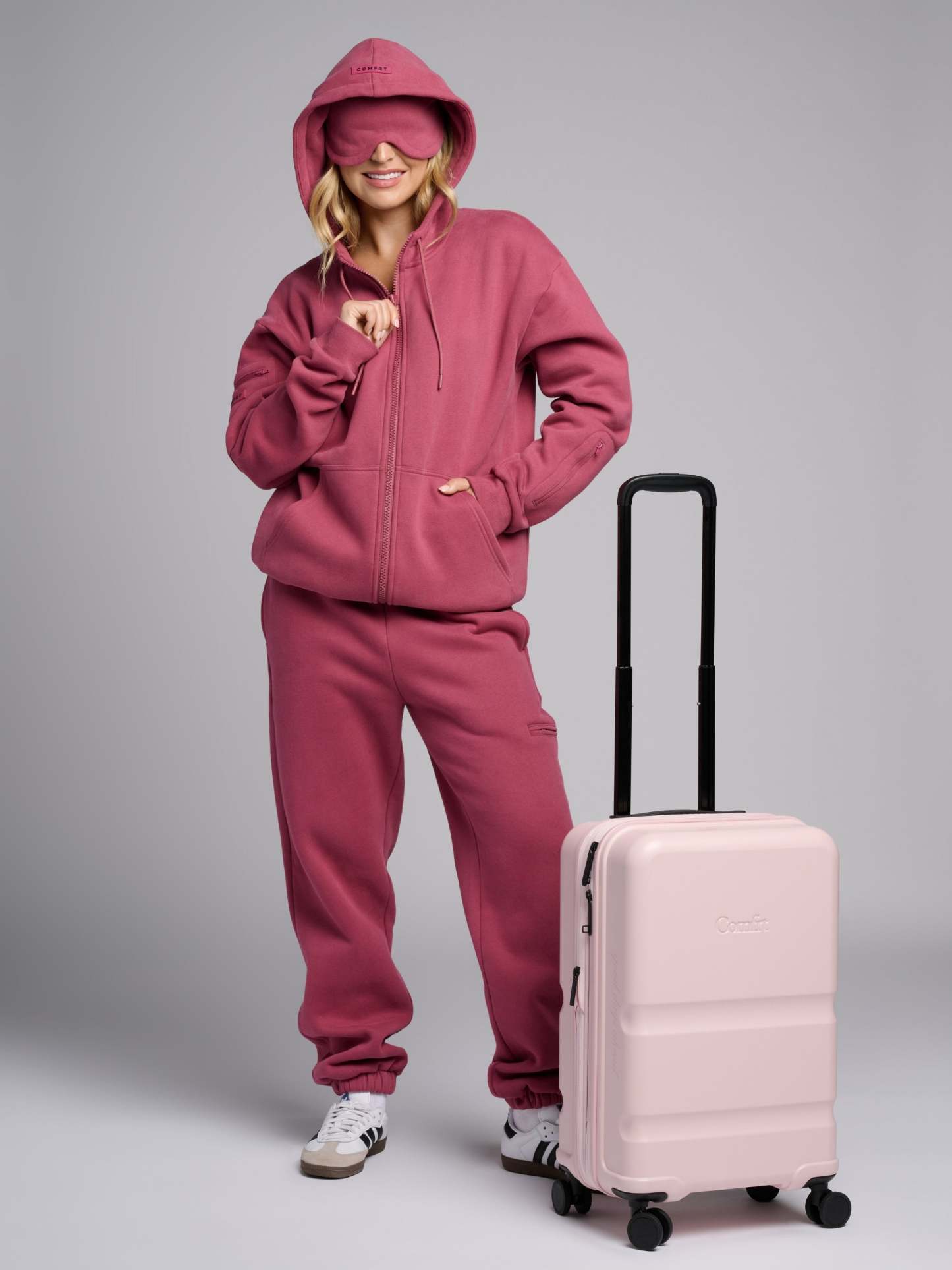 Airplane Mode Travel Zip Hoodie