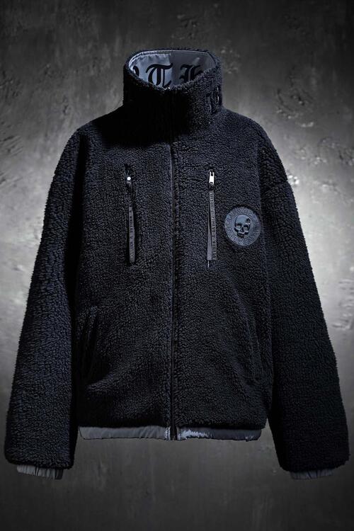 ByTheR Reversible Reflective Fleece High Neck Jumper