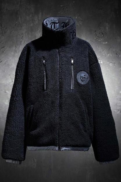 ByTheR Reversible Reflective Fleece High Neck Jumper