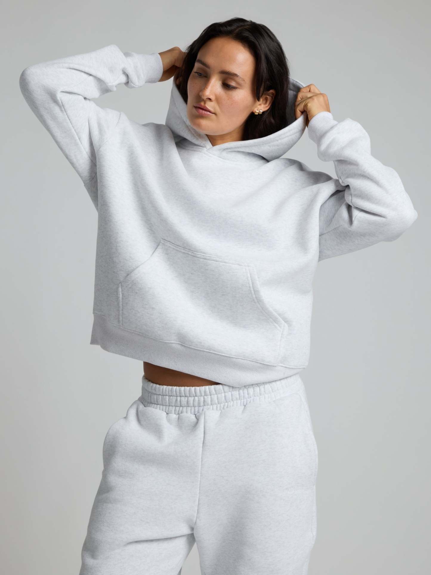 Basic Crop Hoodie