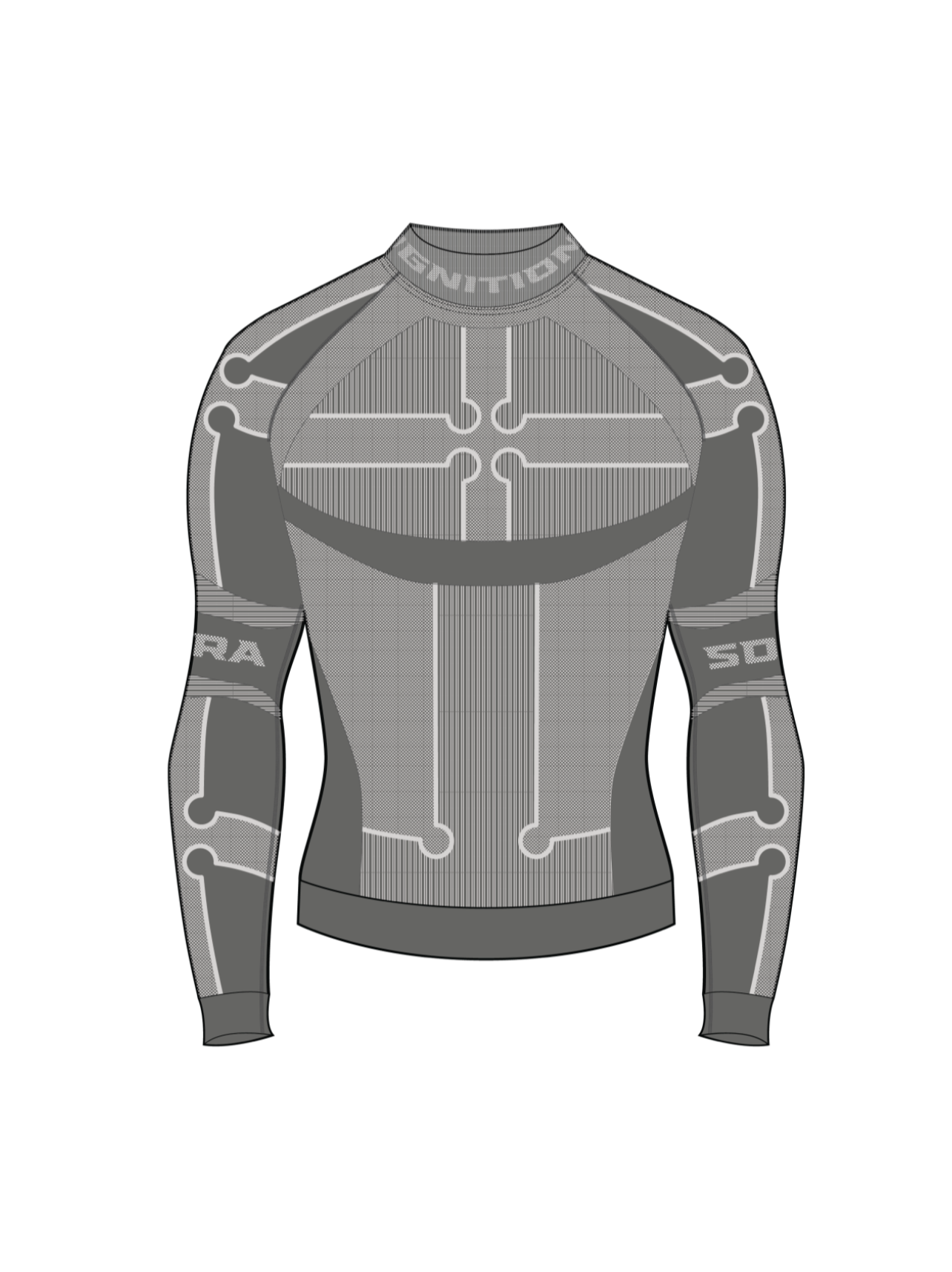 "INFERNO" Compression Top
