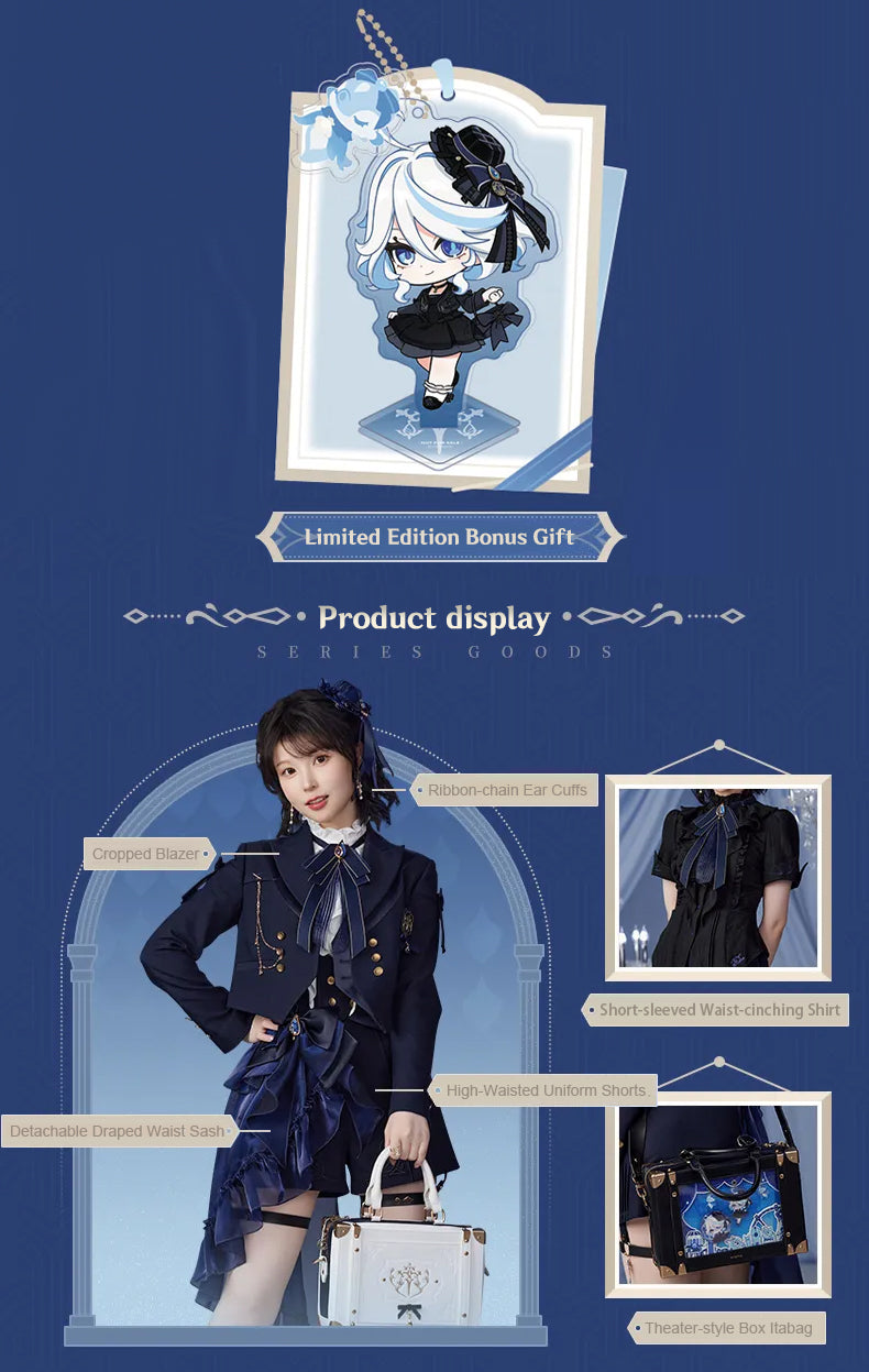Furina Themed Impression Baguette Bag & Ita Bag