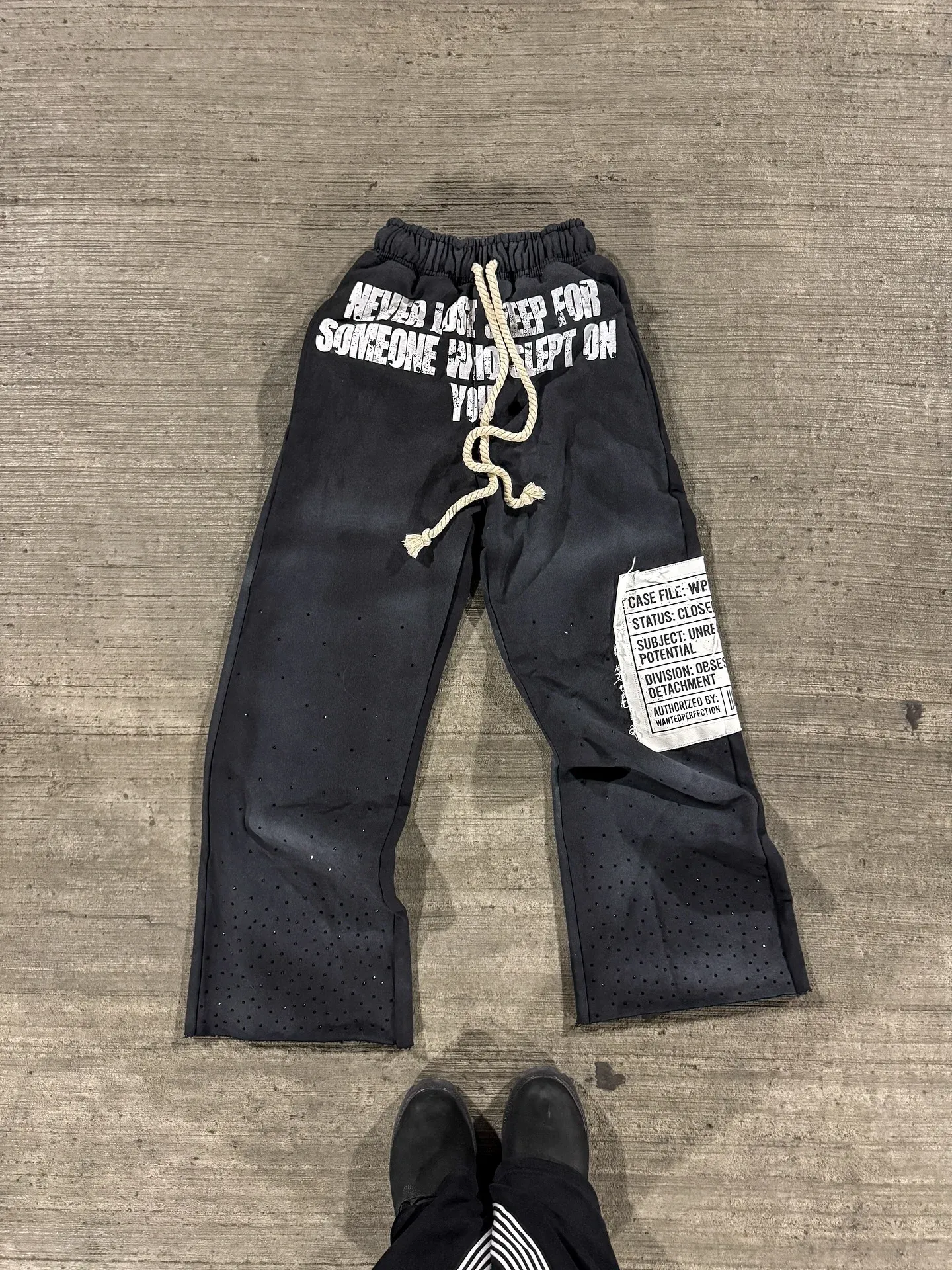 Y2K New Gothic Punk Sportswear Two Piece Set Harajuku Retro Patchwork Printed Loose Zipper Hoodie Fashion Casual Sports Pants