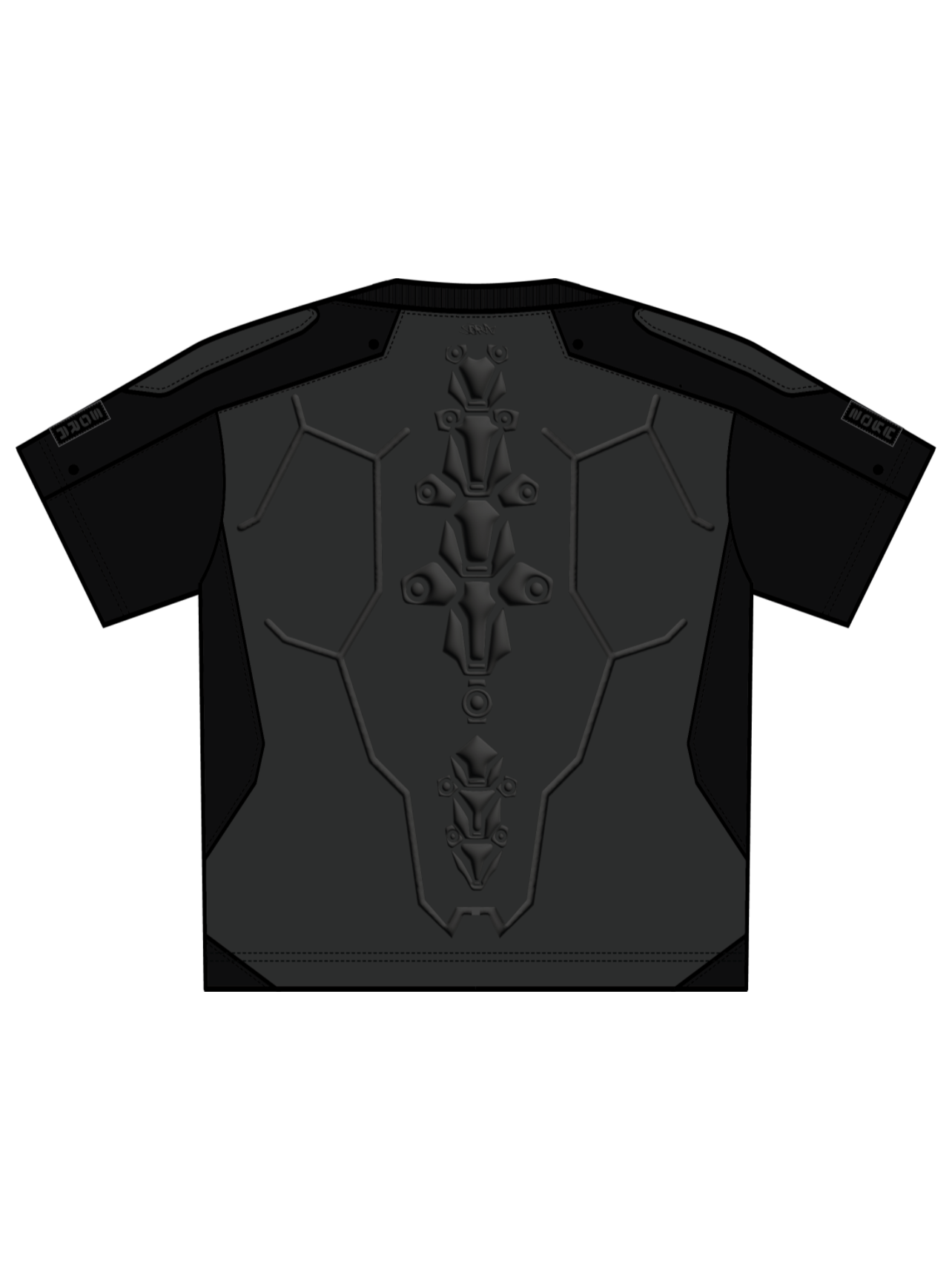 "CYBER" T-shirt Black