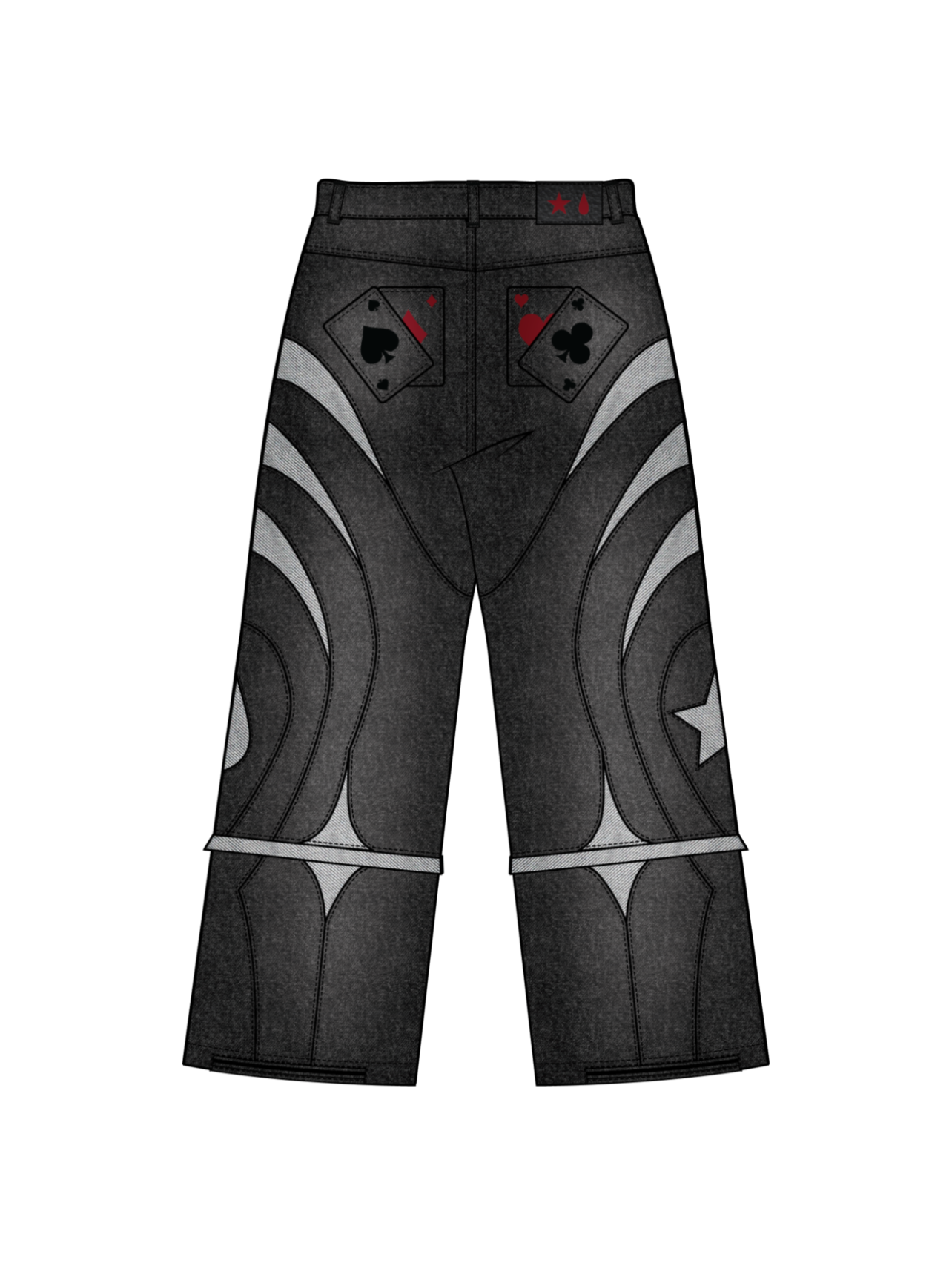 "SPIDER" Jeans Black