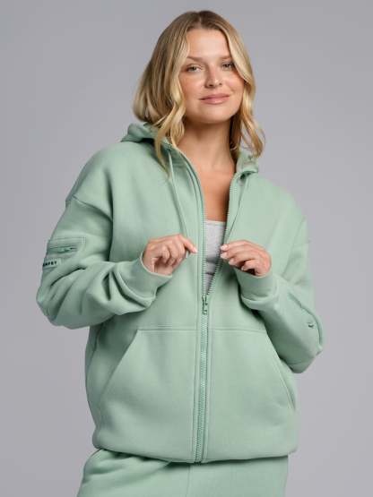 Airplane Mode Travel Zip Hoodie