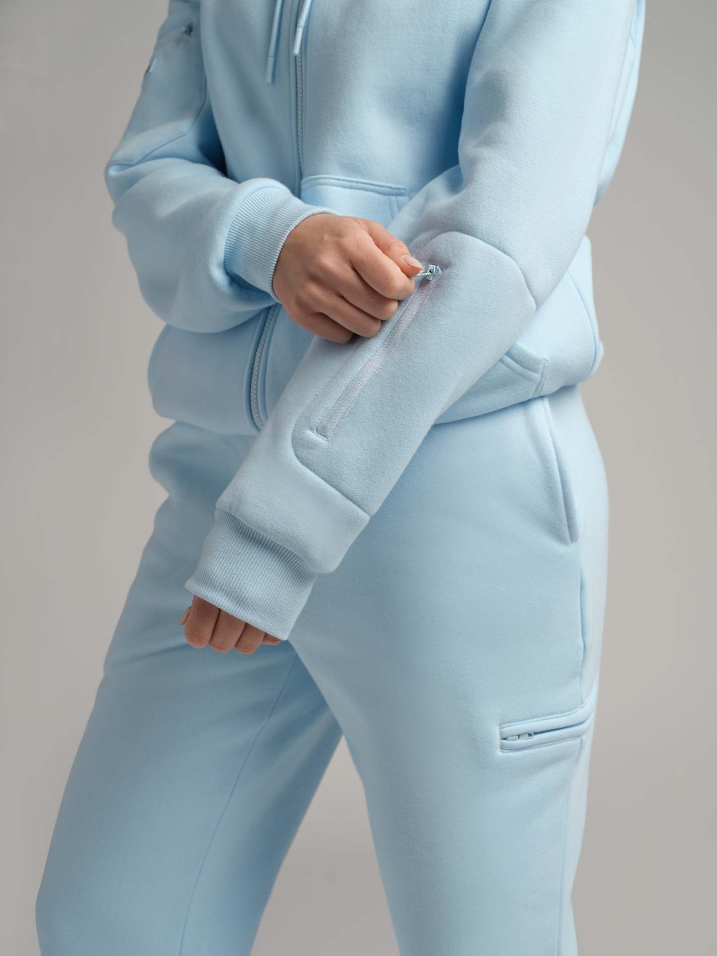 Airplane Mode Travel Zip Hoodie