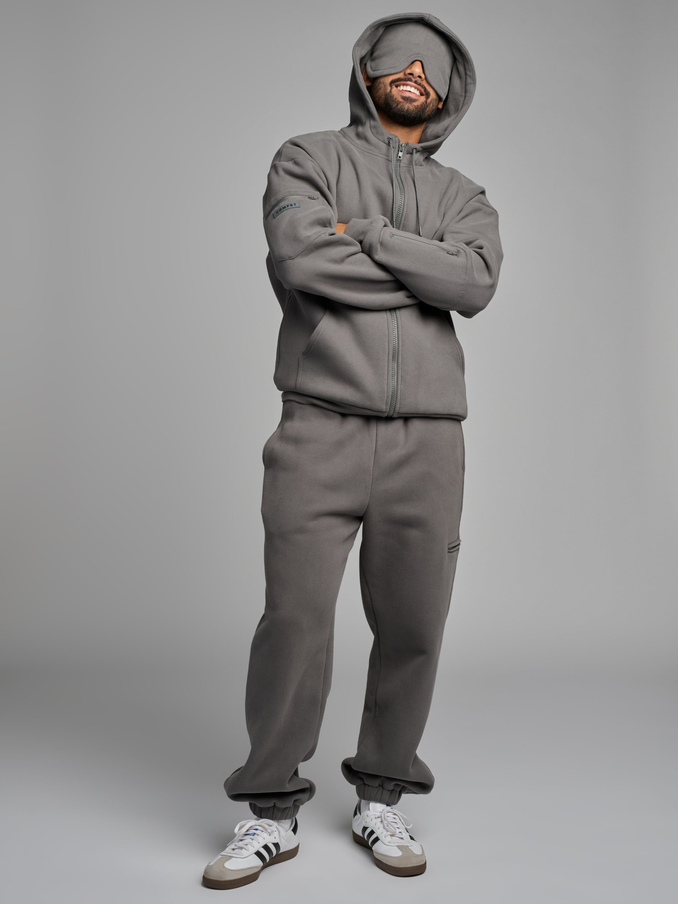 Airplane Mode Travel Zip Hoodie