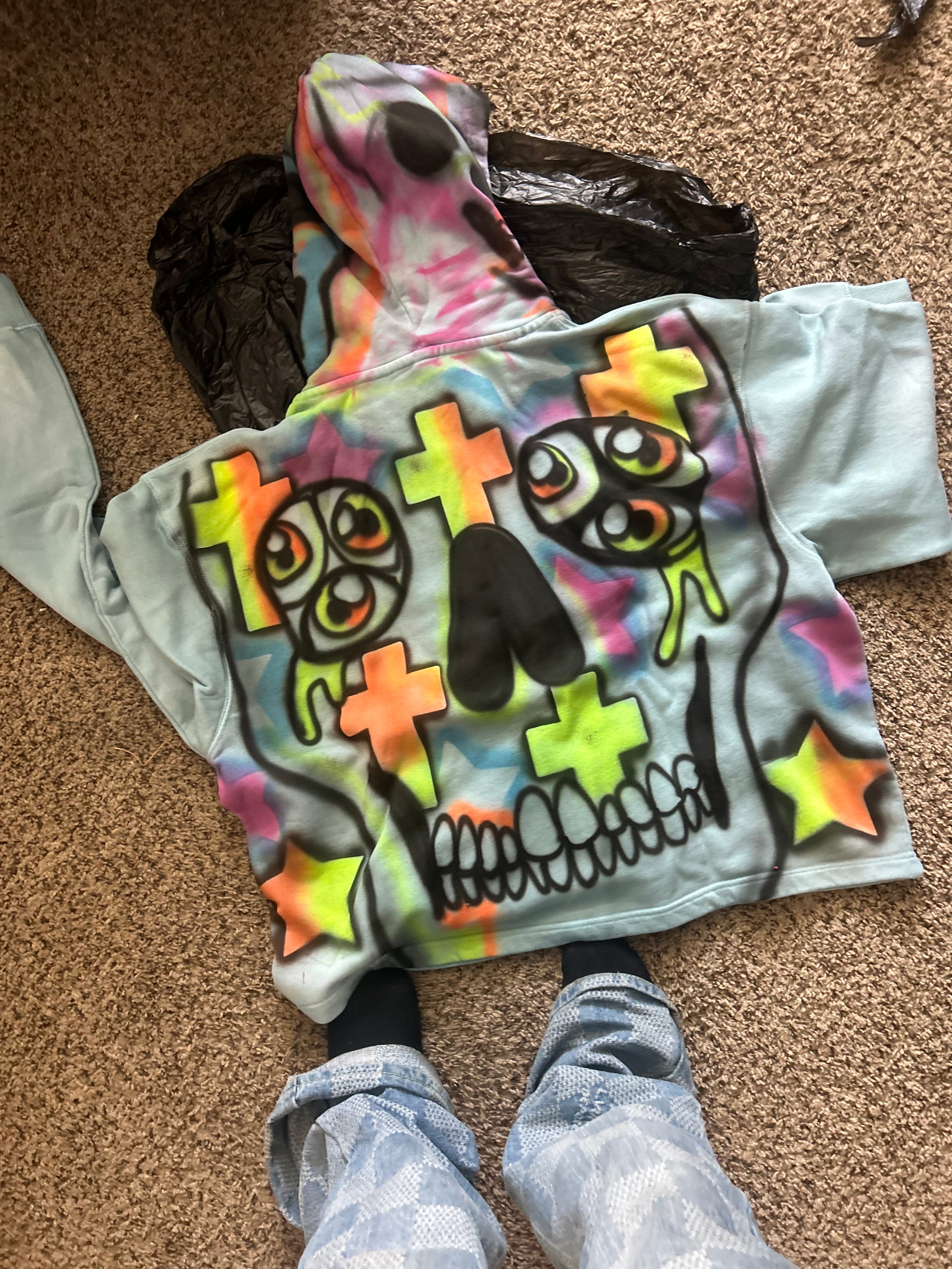 Skull hoodie