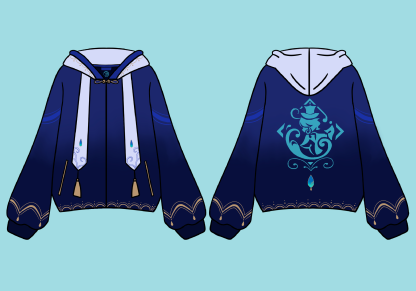 Genshin Zipper Hoodie II