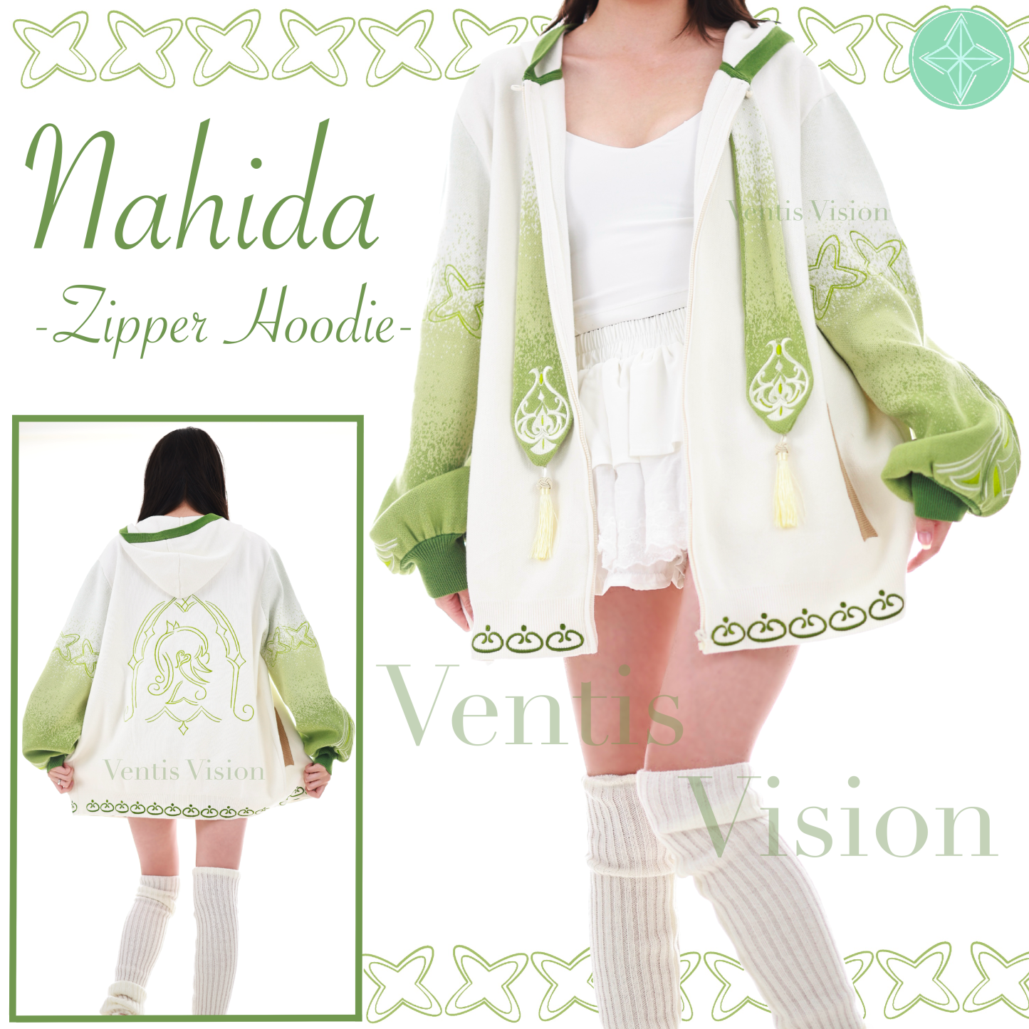 Genshin Zipper Hoodie II