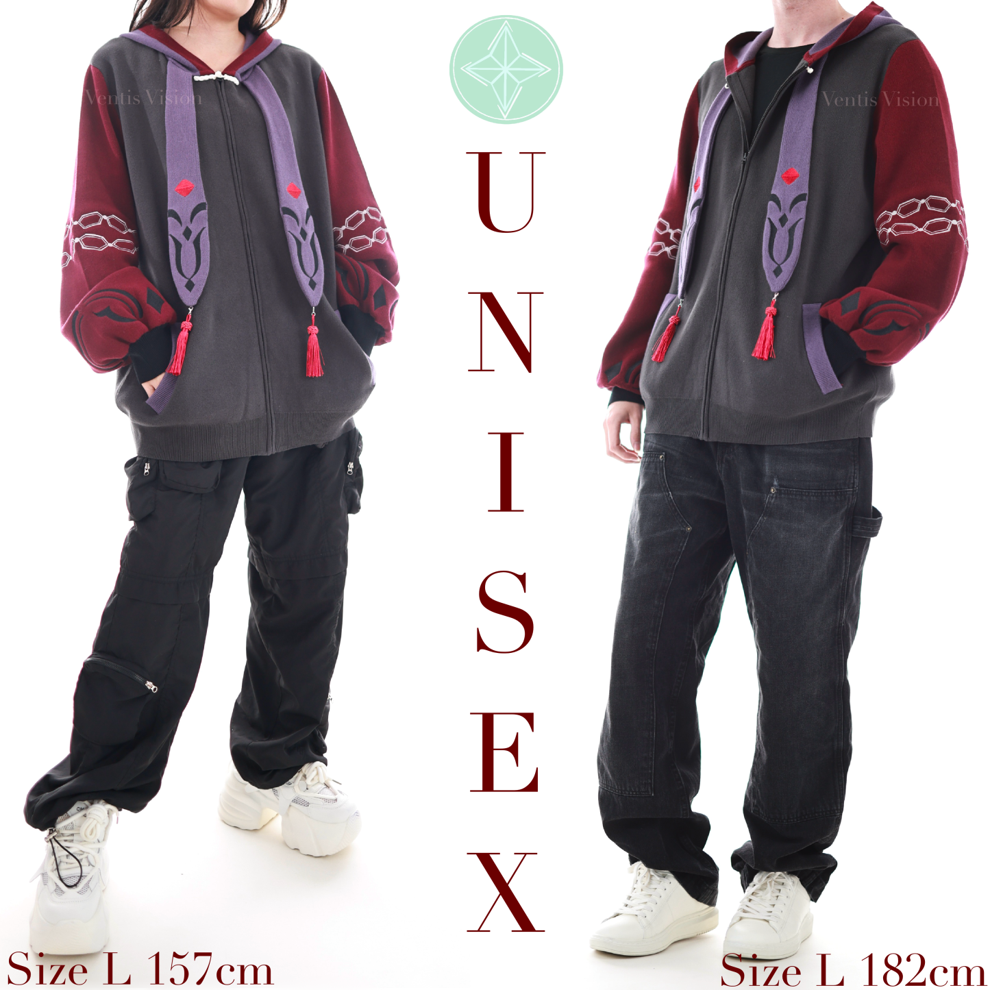 Genshin Zipper Hoodie II