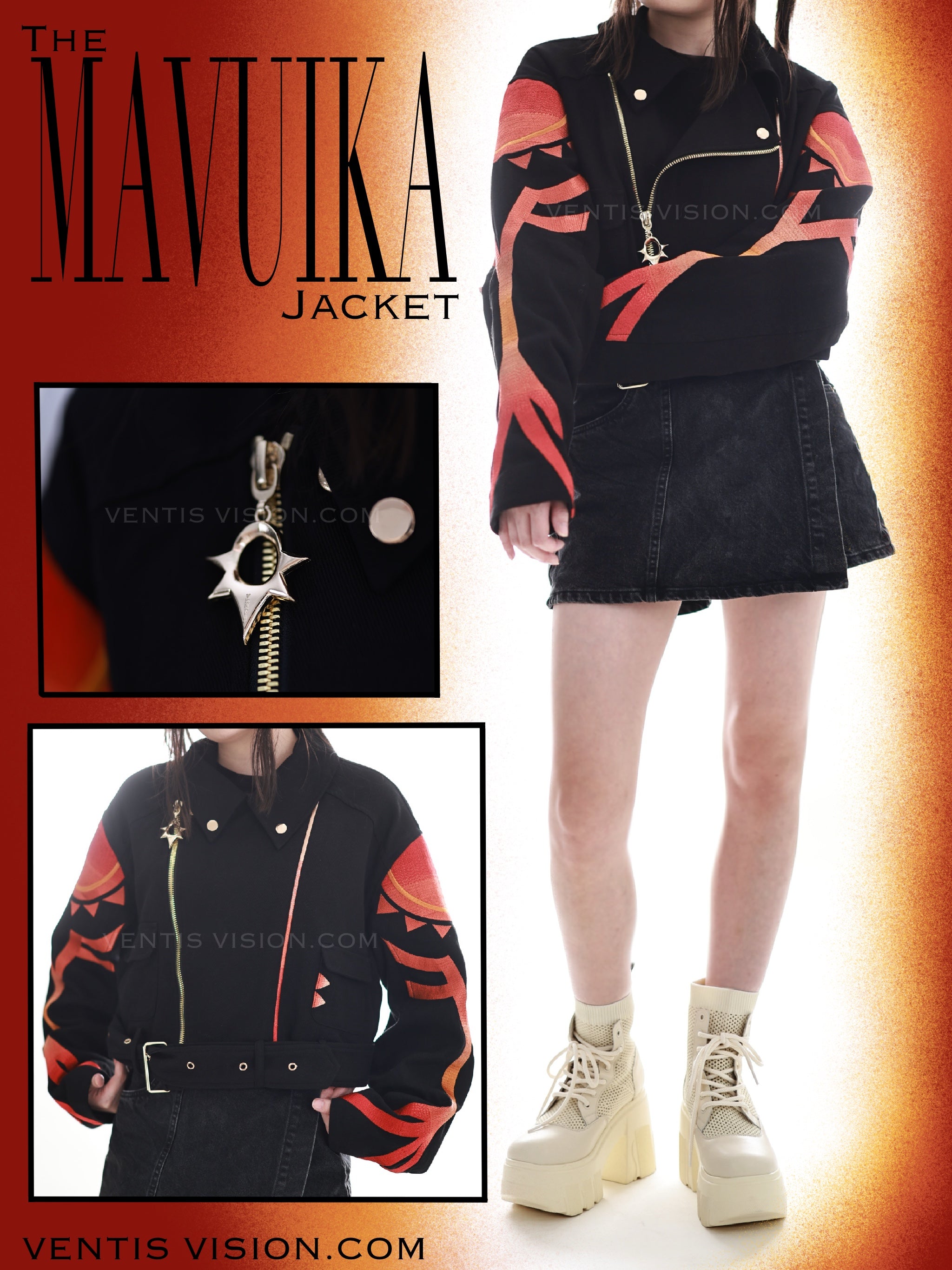 Cropped Mavuika Jacket