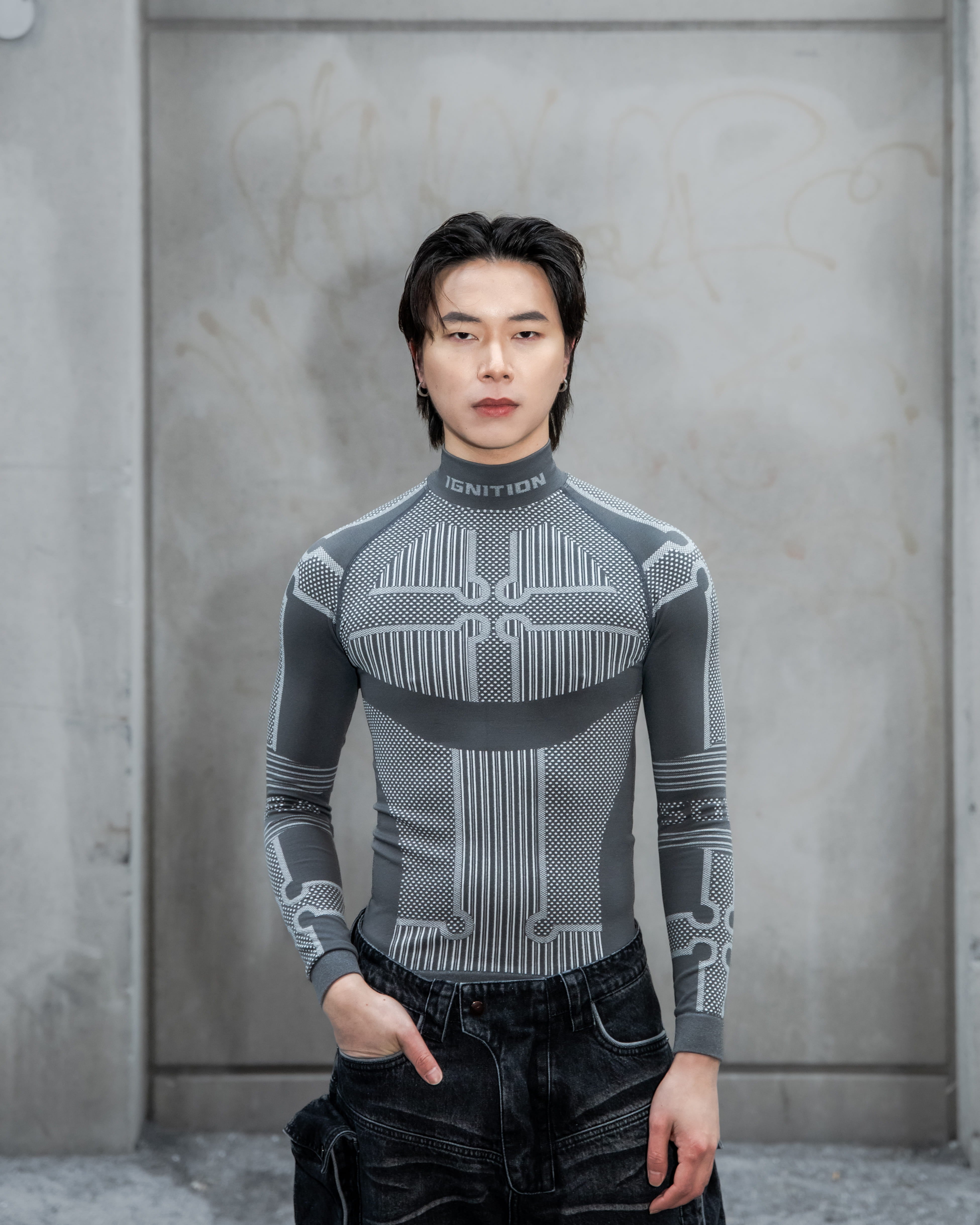 "INFERNO" Compression Top