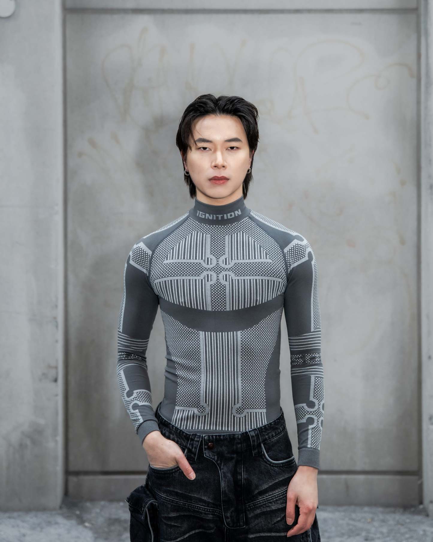 "INFERNO" Compression Top