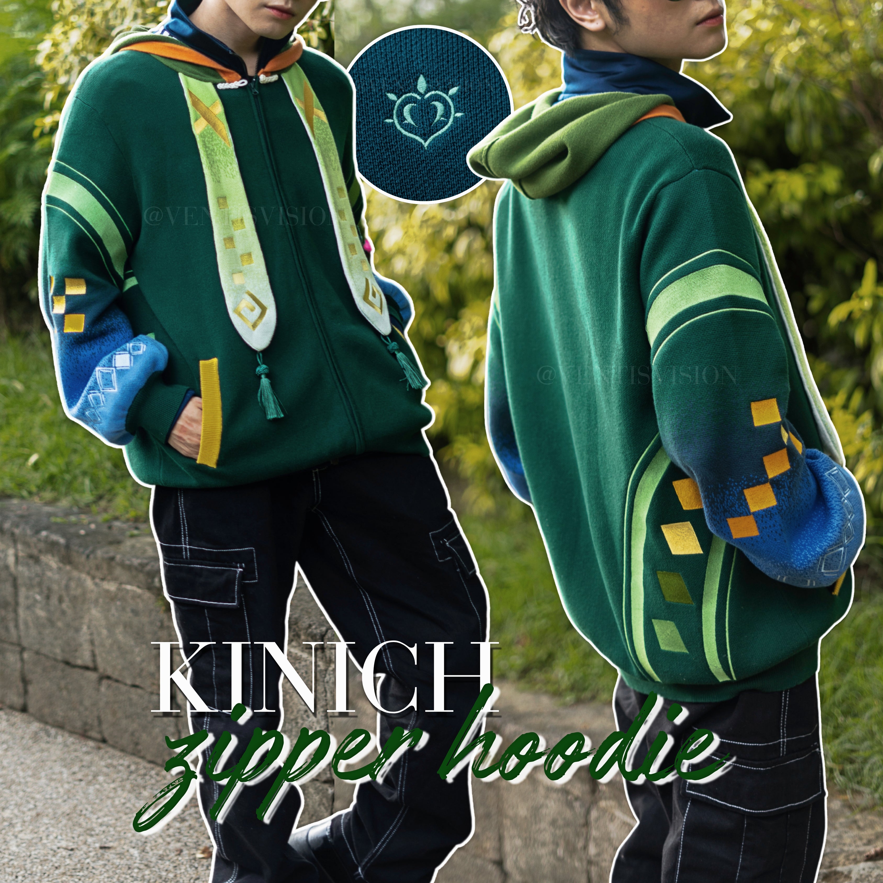Kinich Zipper Hoodie