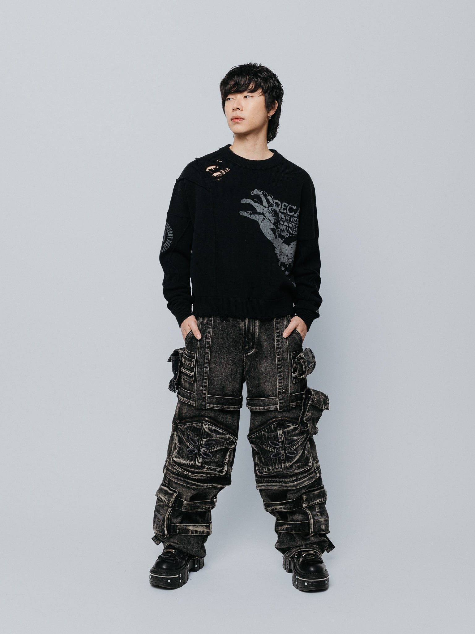 ACADEMY Cargo Pants Black