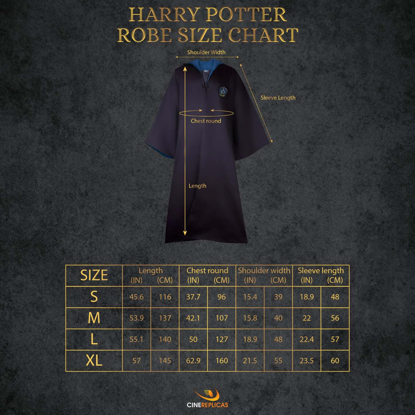 Adults Ravenclaw Full Uniform