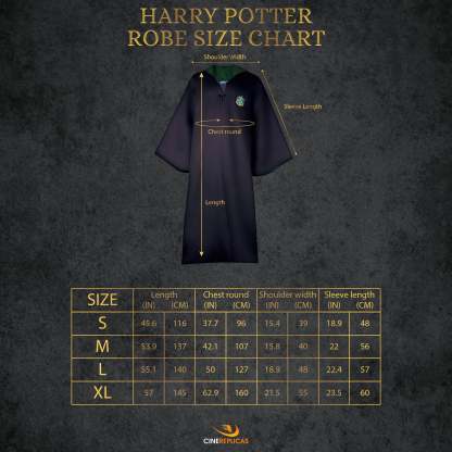 Adults Slytherin Full Uniform