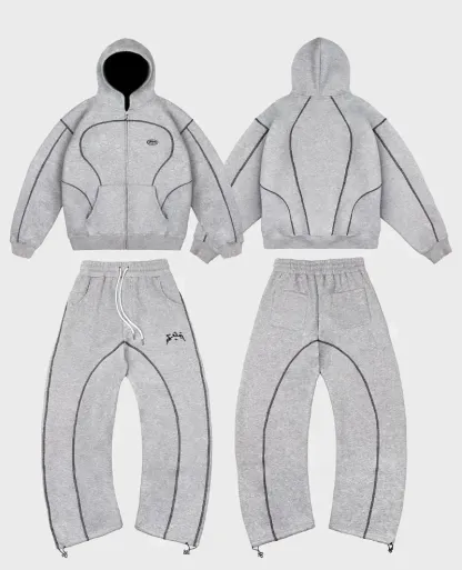 Street Retro Men's Casual Sportswear with Trendy Silhouettes Unique Hip-Hop Style Patterned Oversized Sweatshirts Casual Hoodies