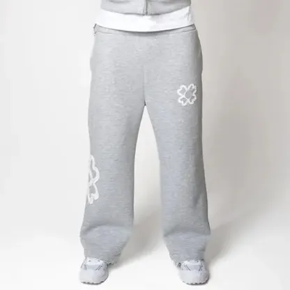 Olive Green Embroidered Zip Hoodie & Pants Set Men Streetwear Trendy Loose Casual 2-Piece Tracksuit New 2025 Fashion