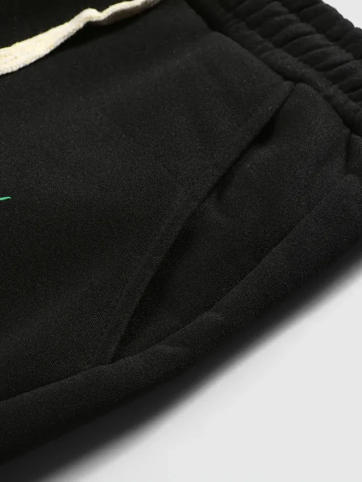 Men's American - style Street - wear Hoodie and Joggers Set Distinctly Showcasing Skull, Flame and Number 77 Elements Trend