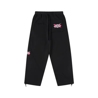 European and American street fashion punk hip-hop style men's Y2K Gothic Harajuku hooded pullover loose pants sports suit