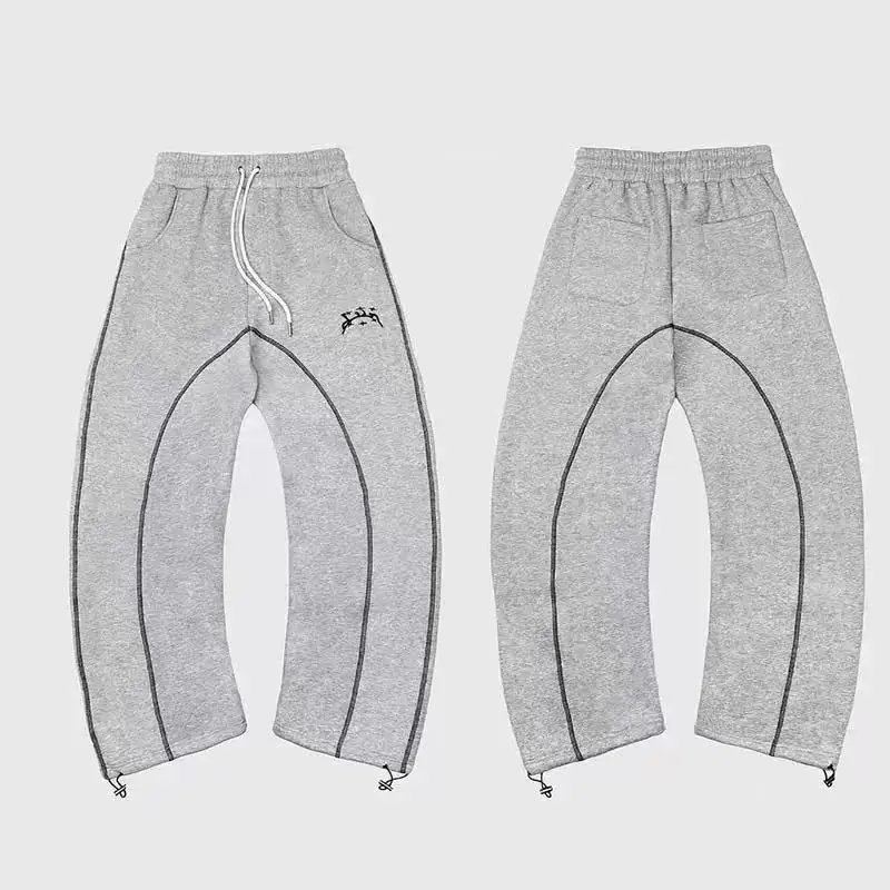 Street Retro Men's Casual Sportswear with Trendy Silhouettes Unique Hip-Hop Style Patterned Oversized Sweatshirts Casual Hoodies