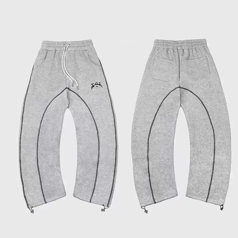 Street Retro Men's Casual Sportswear with Trendy Silhouettes Unique Hip-Hop Style Patterned Oversized Sweatshirts Casual Hoodies