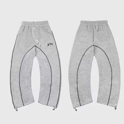 Street Retro Men's Casual Sportswear with Trendy Silhouettes Unique Hip-Hop Style Patterned Oversized Sweatshirts Casual Hoodies