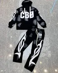 New 3D Printed Adult Fashion Leisure Sports Hoodie Set