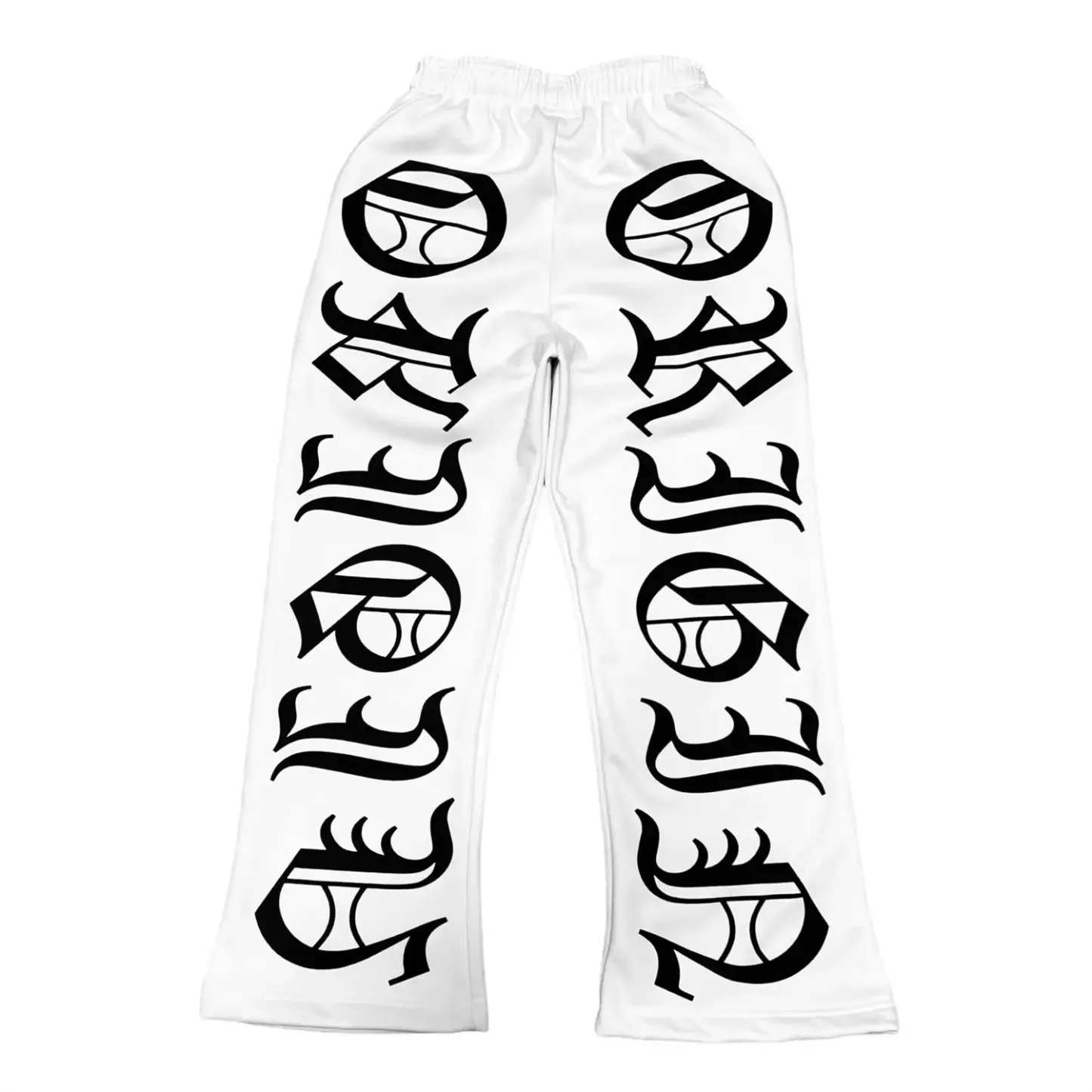 American hooded pullover trousers personality letter printing men and women2025 sweatshirts street fashion hip-hop style suit