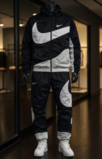Black/white tracksuit