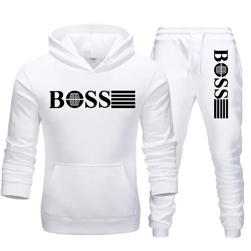 2025 Autumn/Winter fitness sets, men's and women's casual sets, paired with fashionable hooded sweatshirts and sweatpants
