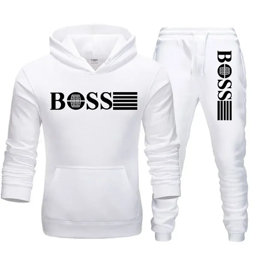 2025 Autumn/Winter fitness sets, men's and women's casual sets, paired with fashionable hooded sweatshirts and sweatpants