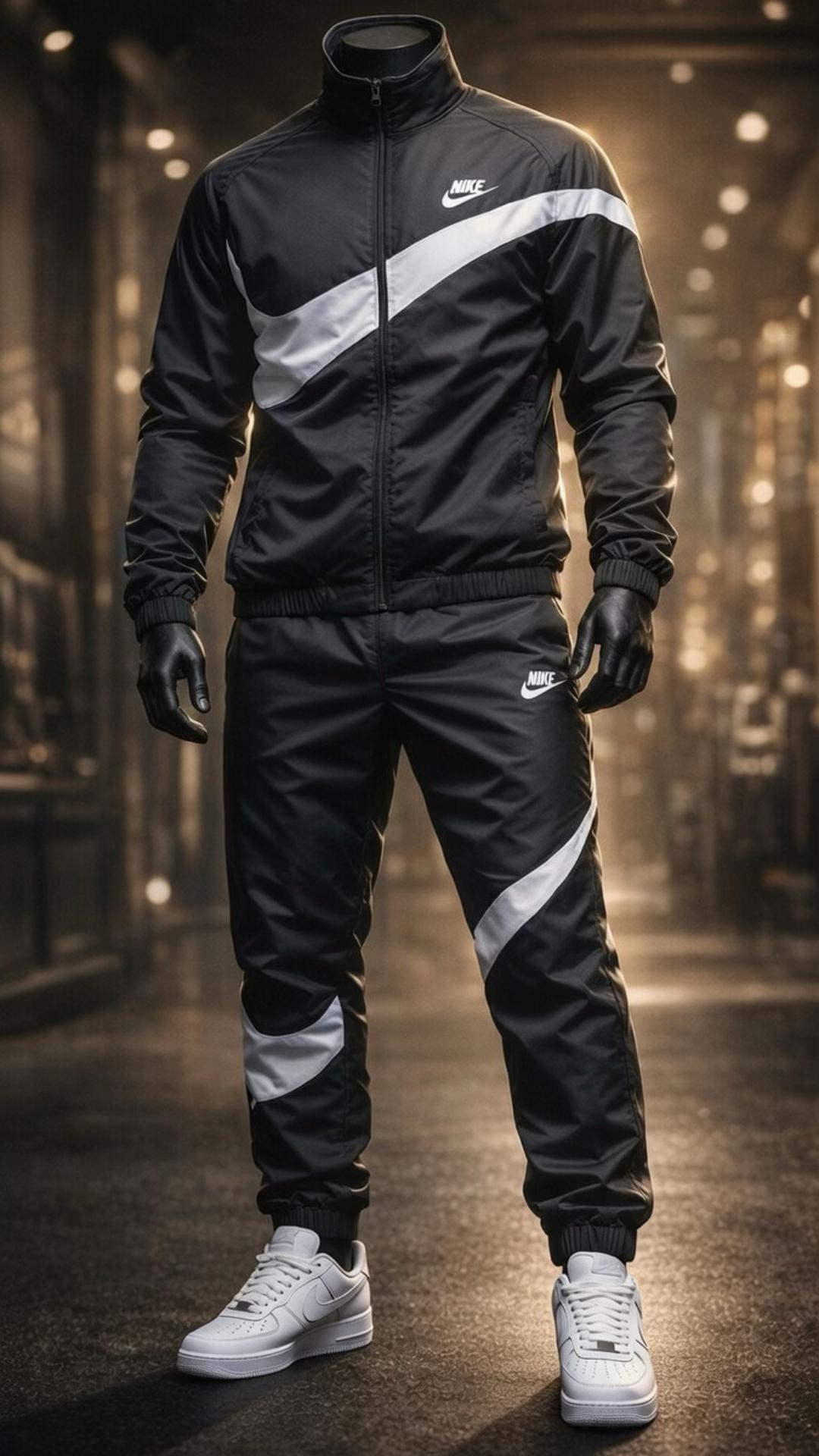 [80%] Black tracksuit