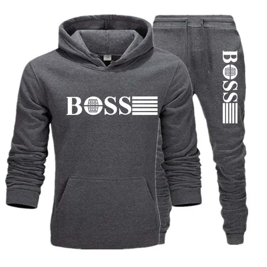 2025 Autumn/Winter fitness sets, men's and women's casual sets, paired with fashionable hooded sweatshirts and sweatpants