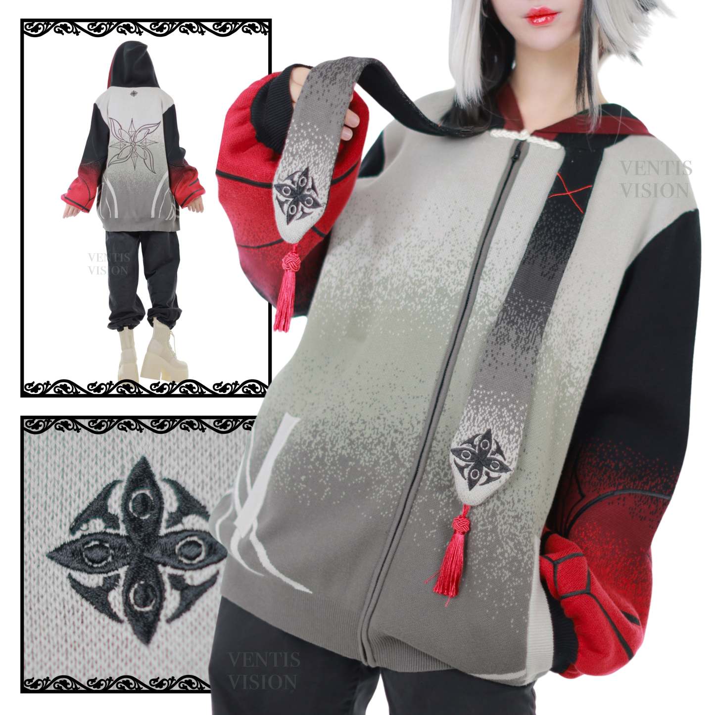 Genshin Zipper Hoodie II