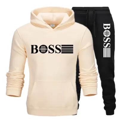 2025 Autumn/Winter fitness sets, men's and women's casual sets, paired with fashionable hooded sweatshirts and sweatpants