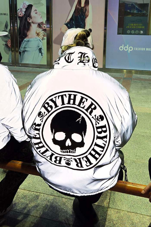 ByTheR Reversible Reflective Fleece High Neck Jumper