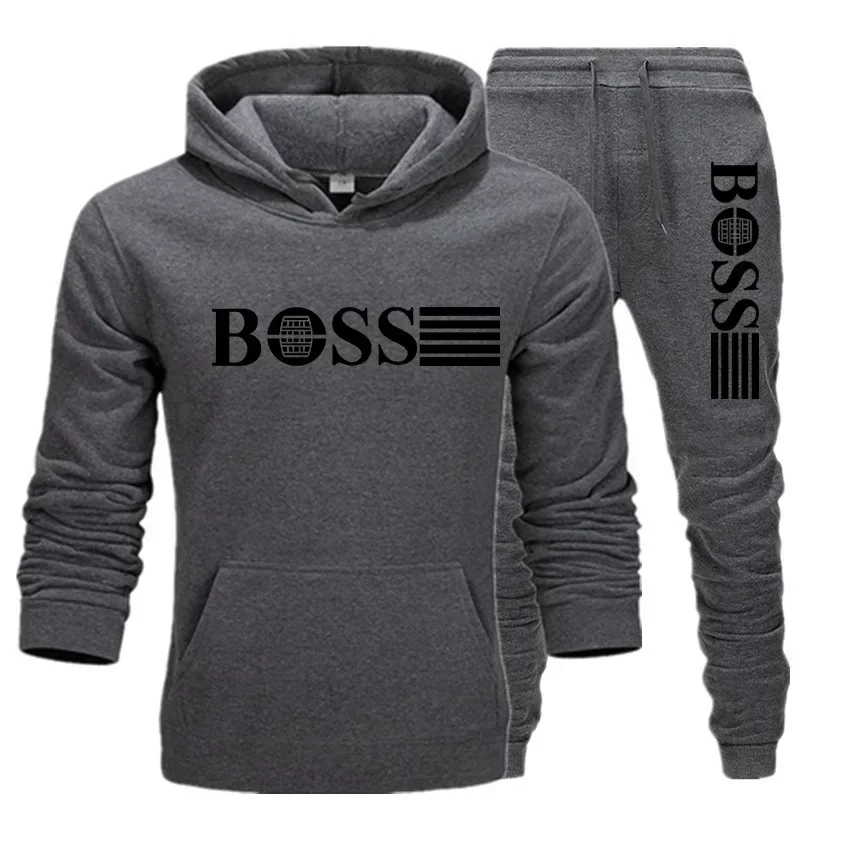 2025 Autumn/Winter fitness sets, men's and women's casual sets, paired with fashionable hooded sweatshirts and sweatpants