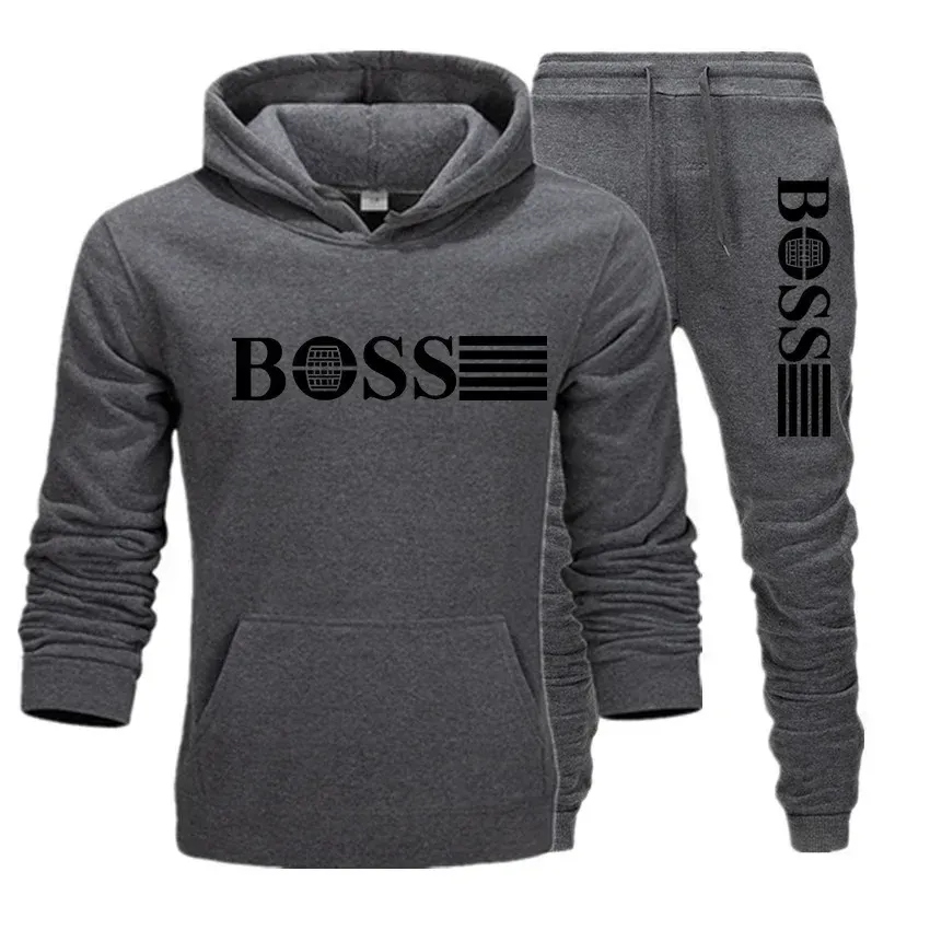 2025 Autumn/Winter fitness sets, men's and women's casual sets, paired with fashionable hooded sweatshirts and sweatpants