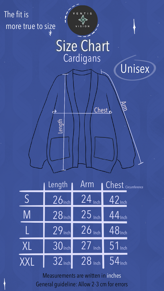Ventis Vision Size