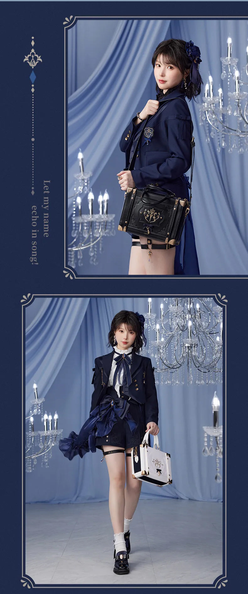 Furina Themed Impression Baguette Bag & Ita Bag
