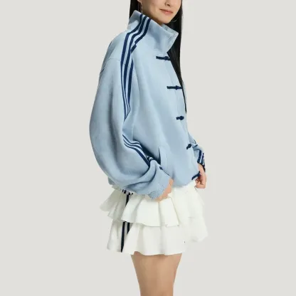 CTT Chinese Track Top 3.1 Gender Neutral Jacket (Light Blue)