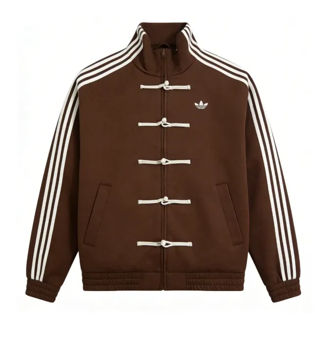 CTT Chinese Track Top 3.1 Gender Neutral Jacket (Brown)