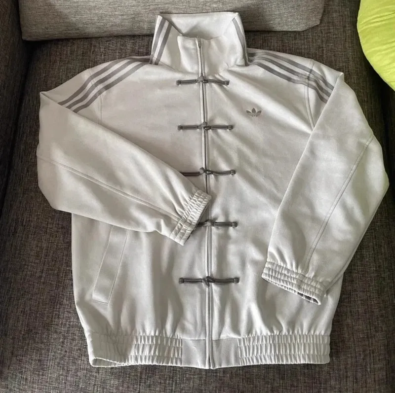 CTT Chinese Track Top 3.1 Gender Neutral Jacket (White)